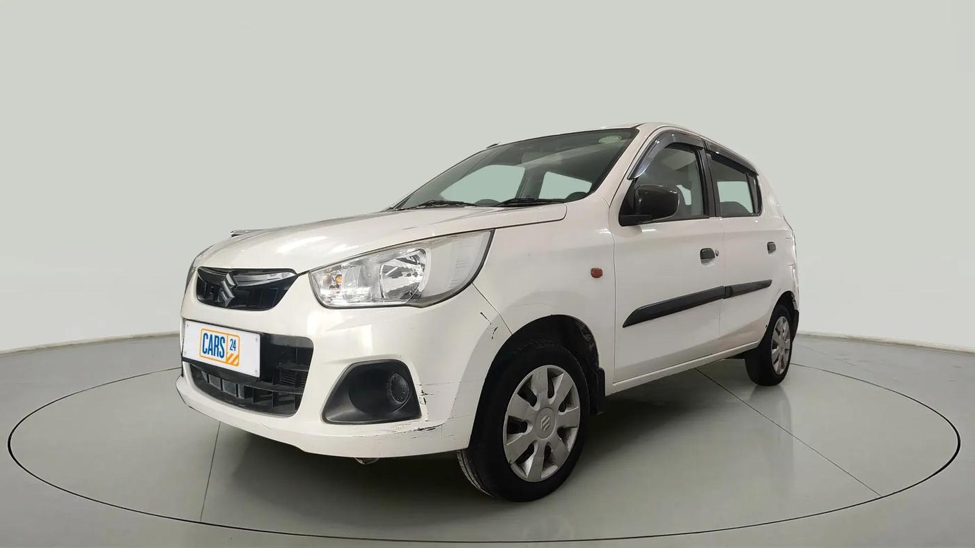 2018 Maruti Alto K10 VXI AMT, Petrol, Automatic, 80,421 km, Left Front Diagonal