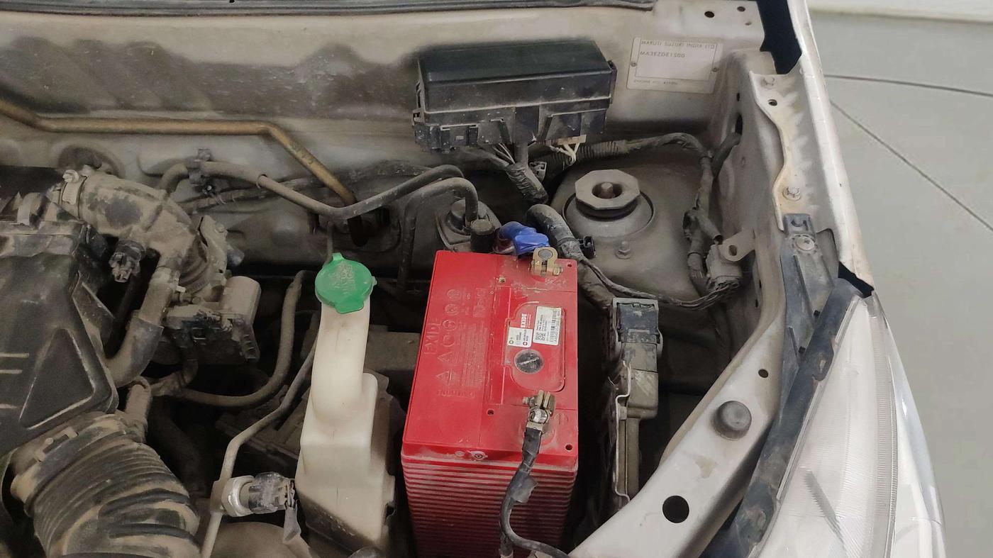 2018 Maruti Alto K10 VXI AMT, Petrol, Automatic, 80,421 km, Engine View - Left