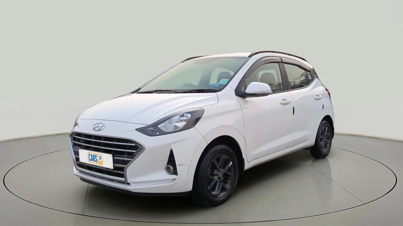 2022 Hyundai GRAND I10 NIOS SPORTZ 1.2 KAPPA VTVT, Petrol, Manual, 10,202 km, Left Front Diagonal