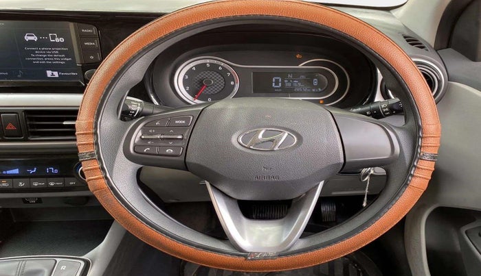 2023 Hyundai GRAND I10 NIOS SPORTZ AMT 1.2 KAPPA VTVT, Petrol, Automatic, 28,571 km, Steering Wheel Close Up