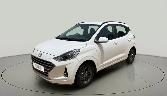 2023 Hyundai GRAND I10 NIOS SPORTZ AMT 1.2 KAPPA VTVT, Petrol, Automatic, 28,571 km, Left Front Diagonal