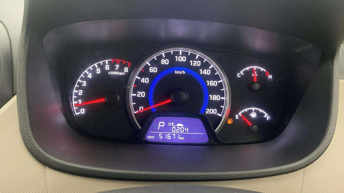 2018 Hyundai Grand i10 MAGNA AT 1.2 KAPPA VTVT, Petrol, Automatic, 51,650 km, Odometer Image