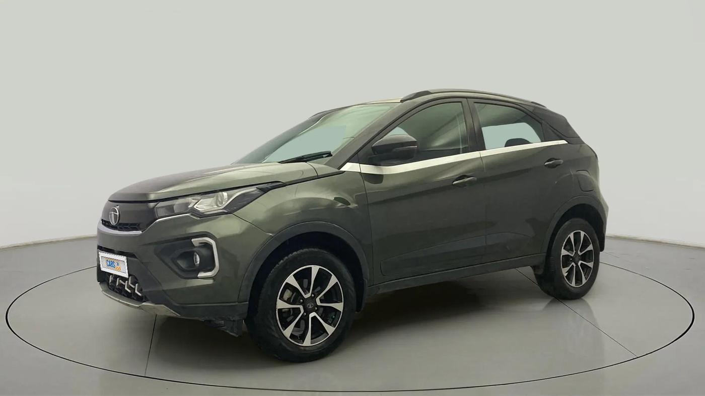 2020 Tata NEXON XZ PLUS DIESEL SUNROOF, Diesel, Manual, 75,669 km, Left Front Diagonal