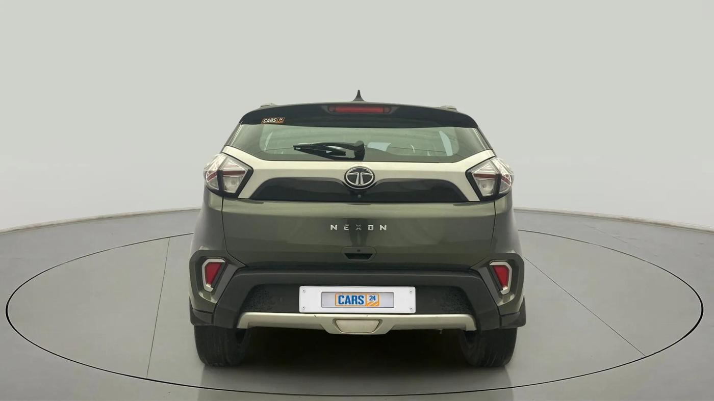 2020 Tata NEXON XZ PLUS DIESEL SUNROOF, Diesel, Manual, 75,669 km, Back/Rear