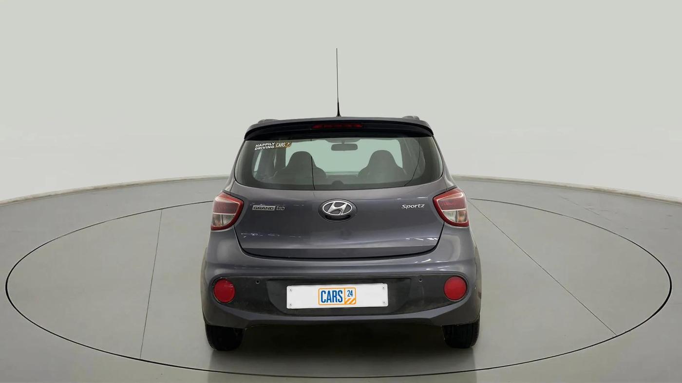 2018 Hyundai Grand i10 SPORTZ 1.2 KAPPA VTVT, Petrol, Manual, 25,679 km, Back/Rear