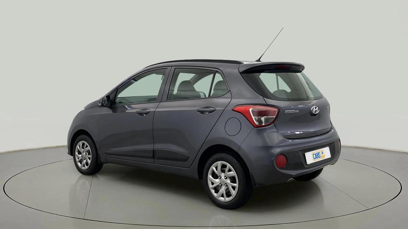 2018 Hyundai Grand i10 SPORTZ 1.2 KAPPA VTVT, Petrol, Manual, 25,679 km, Left Back Diagonal