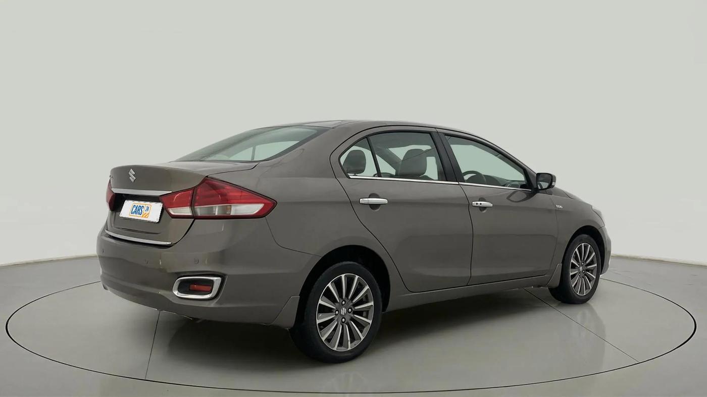 2019 Maruti Ciaz ALPHA DIESEL 1.5, Diesel, Manual, 86,180 km, Right Back Diagonal