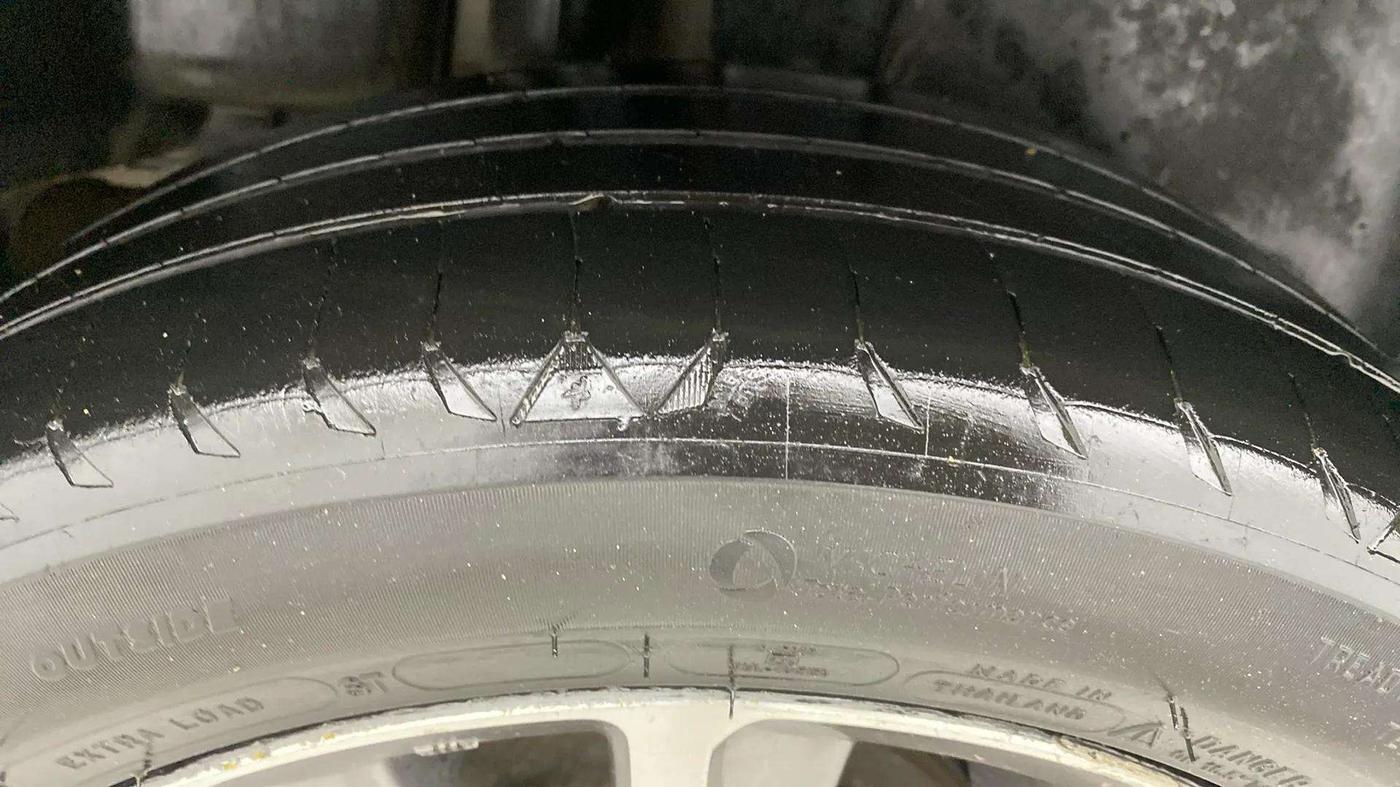 2019 Maruti Ciaz ALPHA DIESEL 1.5, Diesel, Manual, 86,180 km, Right Rear Tyre Tread