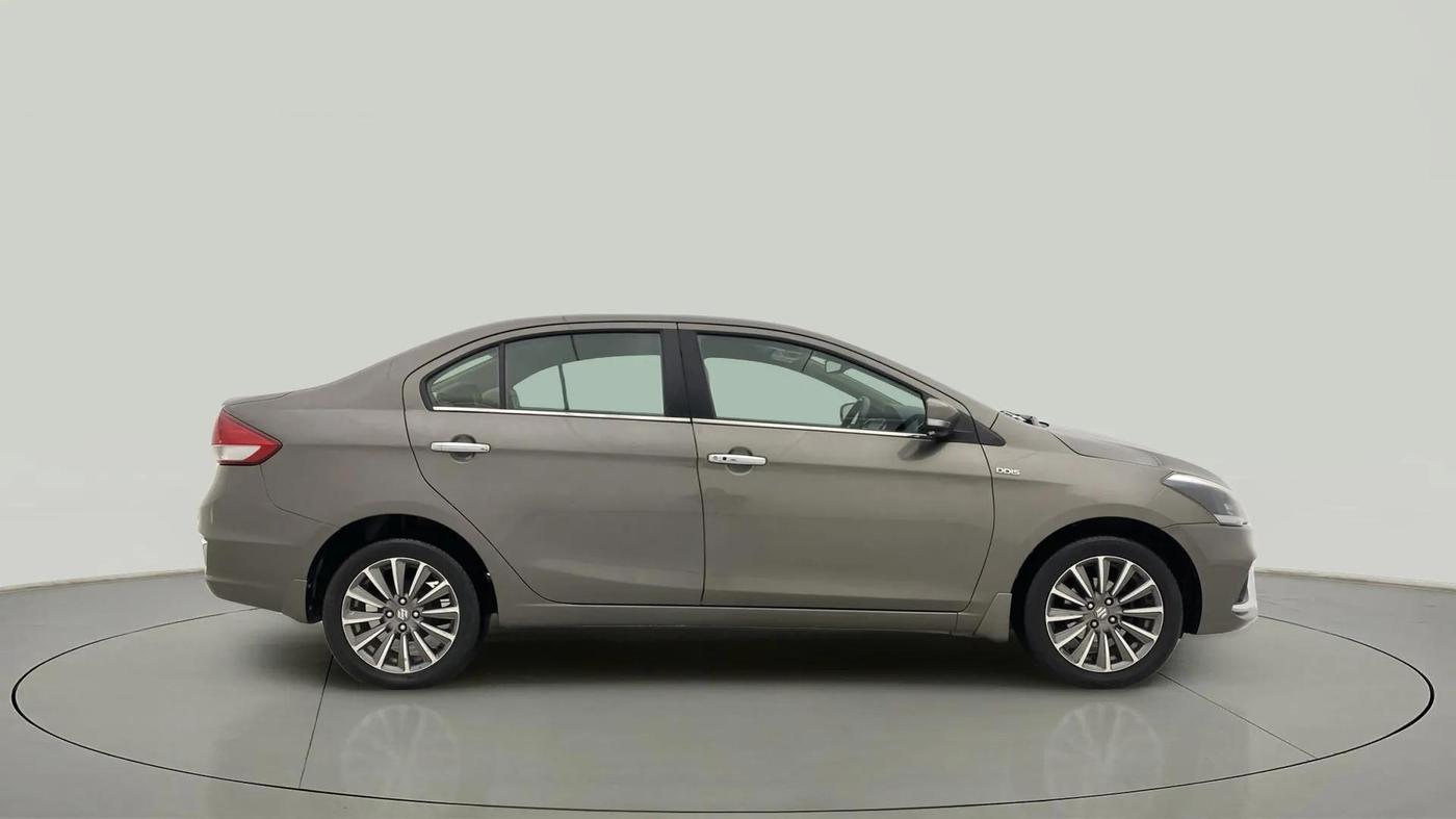 2019 Maruti Ciaz ALPHA DIESEL 1.5, Diesel, Manual, 86,180 km, Right Side View