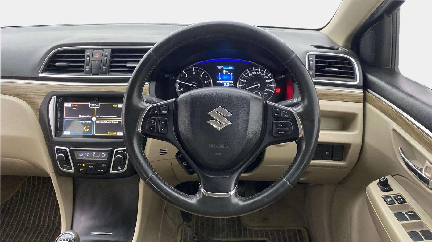 2019 Maruti Ciaz ALPHA DIESEL 1.5, Diesel, Manual, 86,180 km, Steering Wheel Close Up