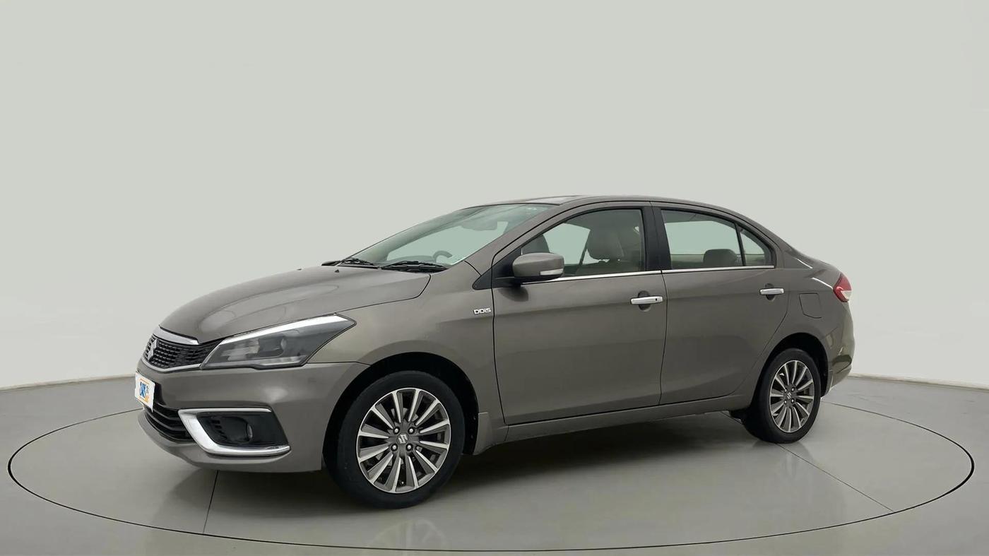 2019 Maruti Ciaz ALPHA DIESEL 1.5, Diesel, Manual, 86,180 km, Left Front Diagonal