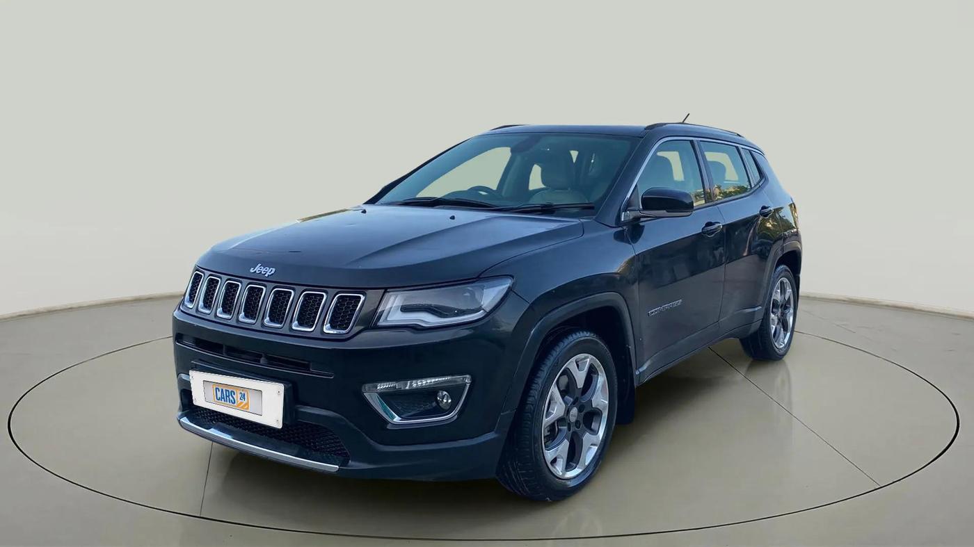 2018 Jeep Compass LIMITED PLUS DIESEL, Diesel, Manual, 92,280 km, Left Front Diagonal