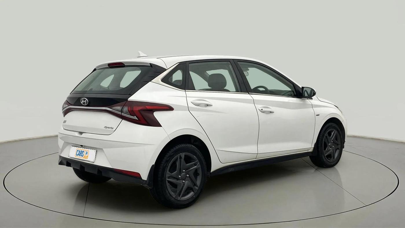 2021 Hyundai NEW I20 SPORTZ 1.0T GDI IMT, Petrol, Manual, 53,632 km, Right Back Diagonal