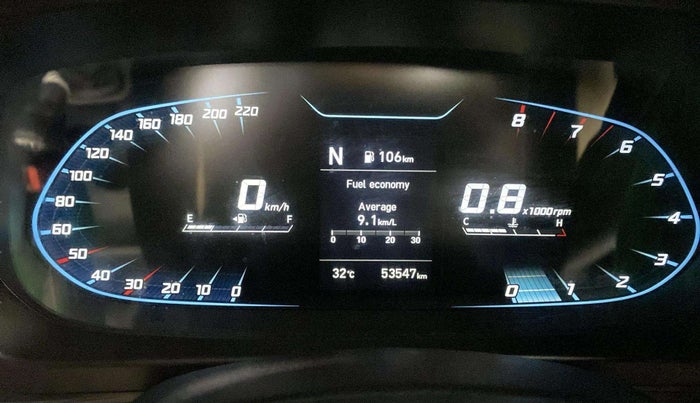 2021 Hyundai NEW I20 SPORTZ 1.0T GDI IMT, Petrol, Manual, 53,544 km, Odometer Image