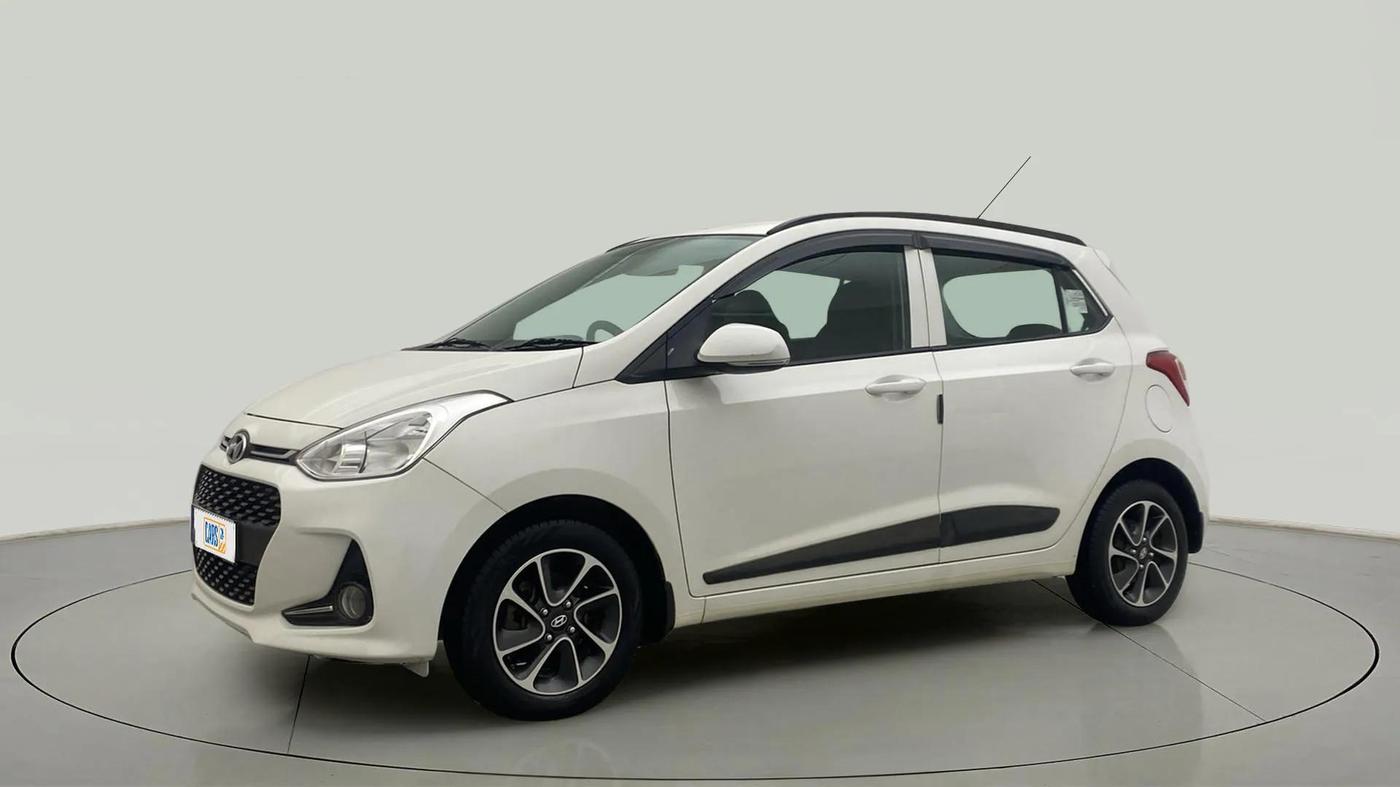2018 Hyundai Grand i10 SPORTZ AT 1.2 KAPPA VTVT, Petrol, Automatic, 30,046 km, Left Front Diagonal