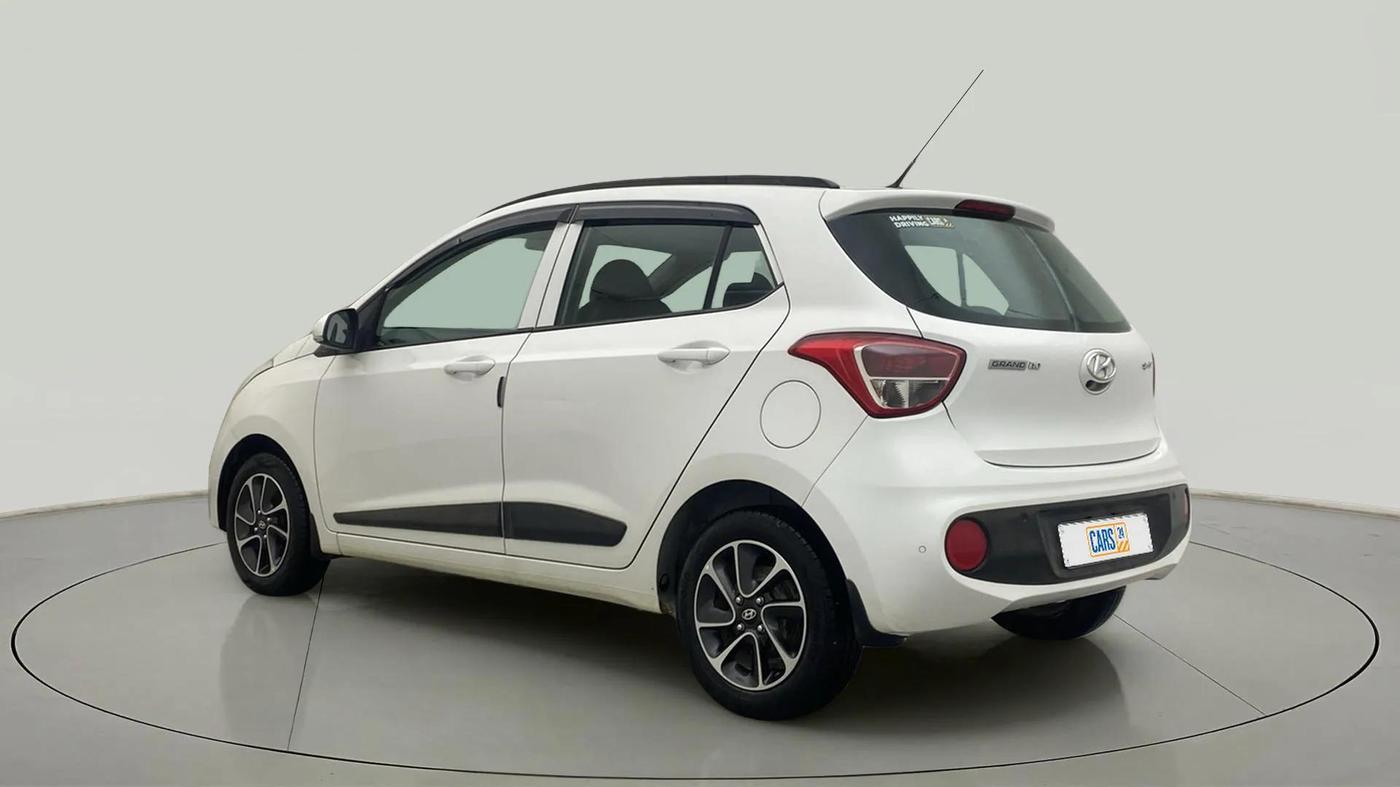 2018 Hyundai Grand i10 SPORTZ AT 1.2 KAPPA VTVT, Petrol, Automatic, 30,046 km, Left Back Diagonal