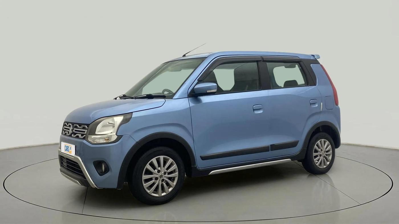 2021 Maruti New Wagon-R ZXI 1.2, Petrol, Manual, 37,832 km, Left Front Diagonal
