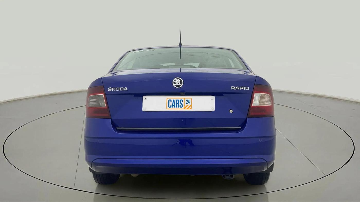 2020 Skoda Rapid 1.0 AMBITION TSI MT, Petrol, Manual, 77,228 km, Back/Rear