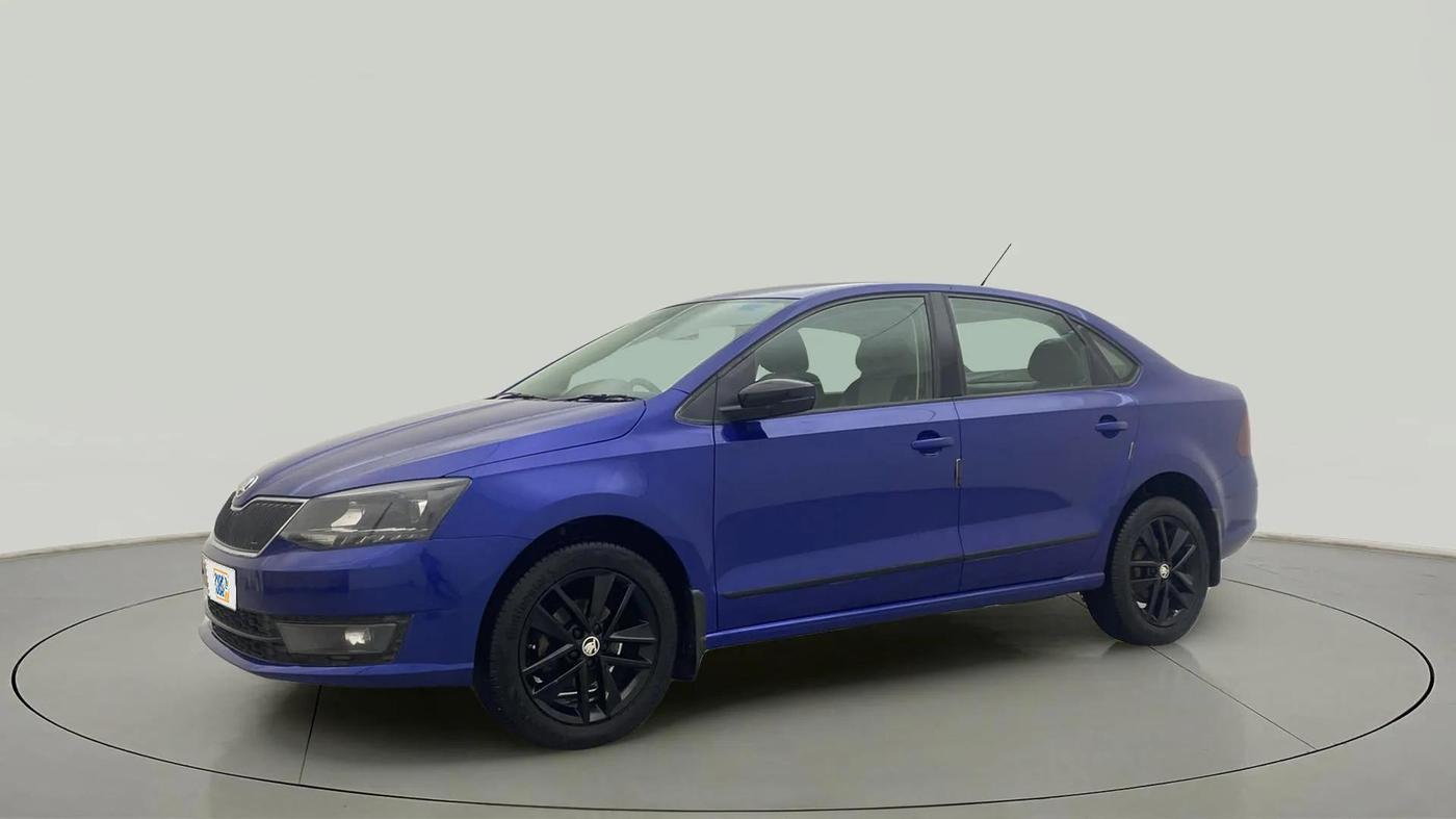 2020 Skoda Rapid 1.0 AMBITION TSI MT, Petrol, Manual, 77,228 km, Left Front Diagonal