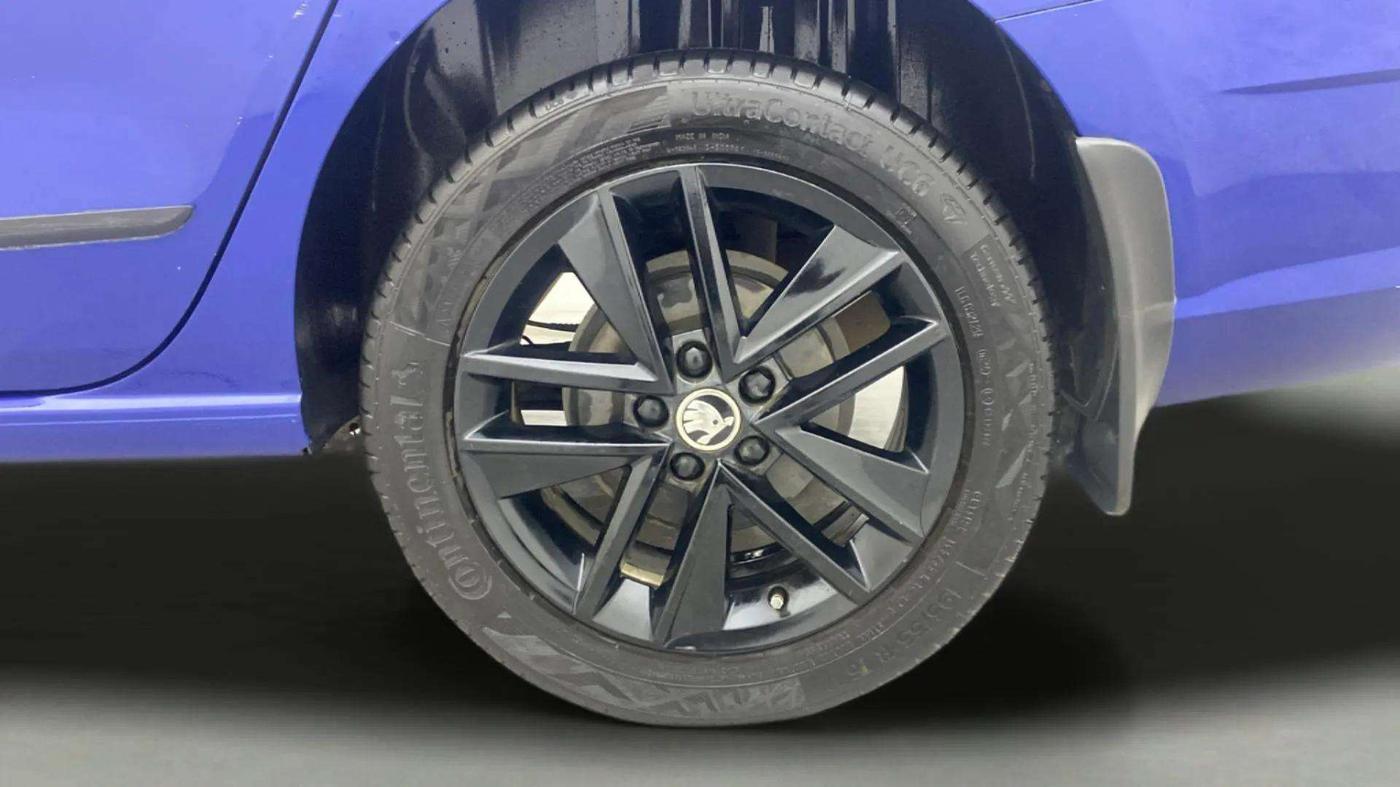 2020 Skoda Rapid 1.0 AMBITION TSI MT, Petrol, Manual, 77,228 km, Left Rear Wheel