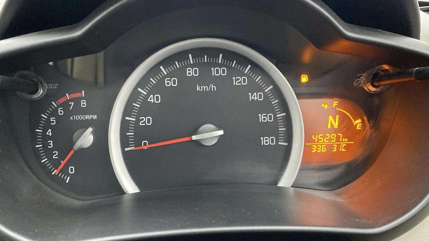 2016 Maruti Celerio VXI AMT, Petrol, Automatic, 45,567 km, Odometer Image