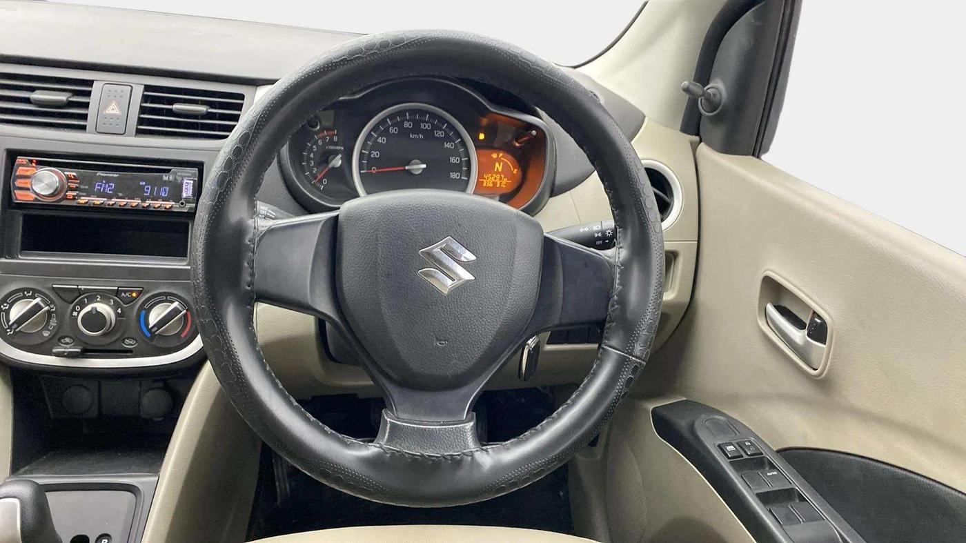 2016 Maruti Celerio VXI AMT, Petrol, Automatic, 45,567 km, Steering Wheel Close Up