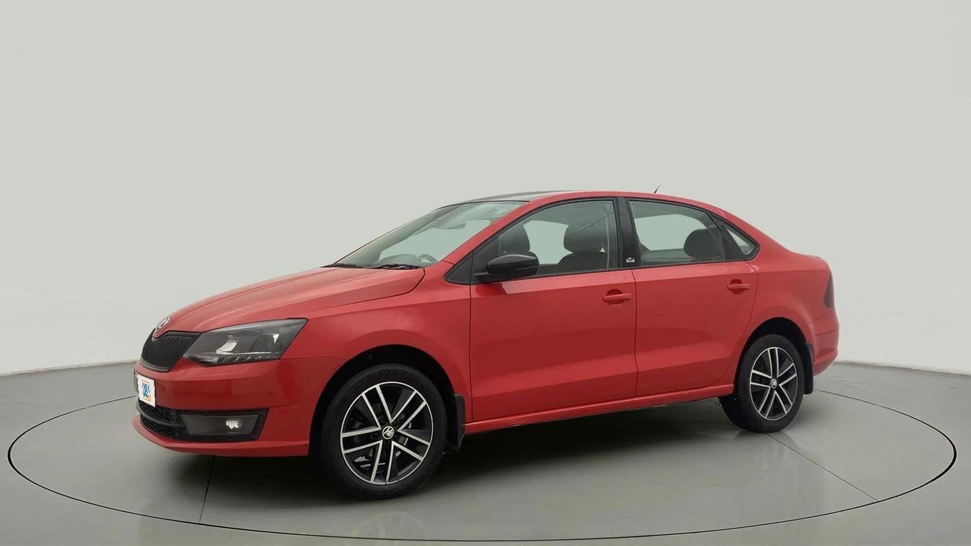 2019 Skoda Rapid STYLE 1.6 MPI AT, Petrol, Automatic, 38,538 km, Left Front Diagonal