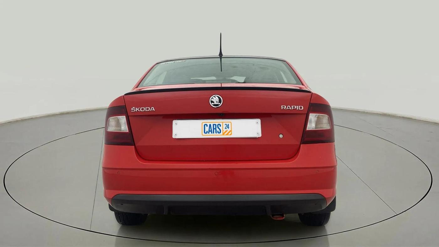2019 Skoda Rapid STYLE 1.6 MPI AT, Petrol, Automatic, 38,538 km, Back/Rear