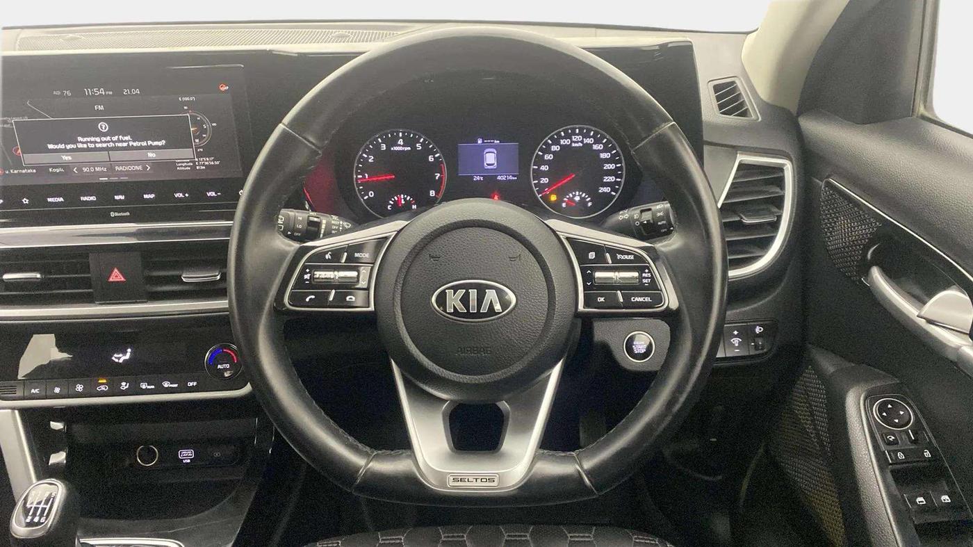 2020 KIA SELTOS HTX ANNIVERSARY EDITION 1.5 PETROL, Petrol, Manual, 40,249 km, Steering Wheel Close Up