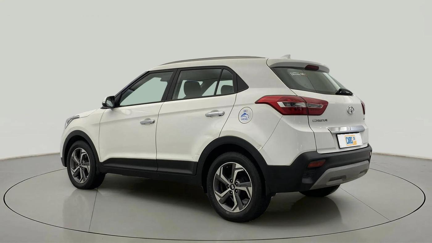 2019 Hyundai Creta SX (O) 1.6 DIESEL, Diesel, Manual, 73,912 km, Left Back Diagonal