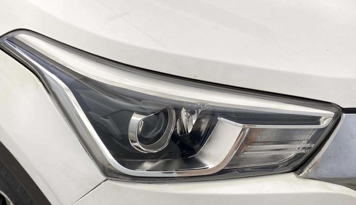 2019 Hyundai Creta SX (O) 1.6 DIESEL, Diesel, Manual, 73,724 km, Right headlight - Minor scratches