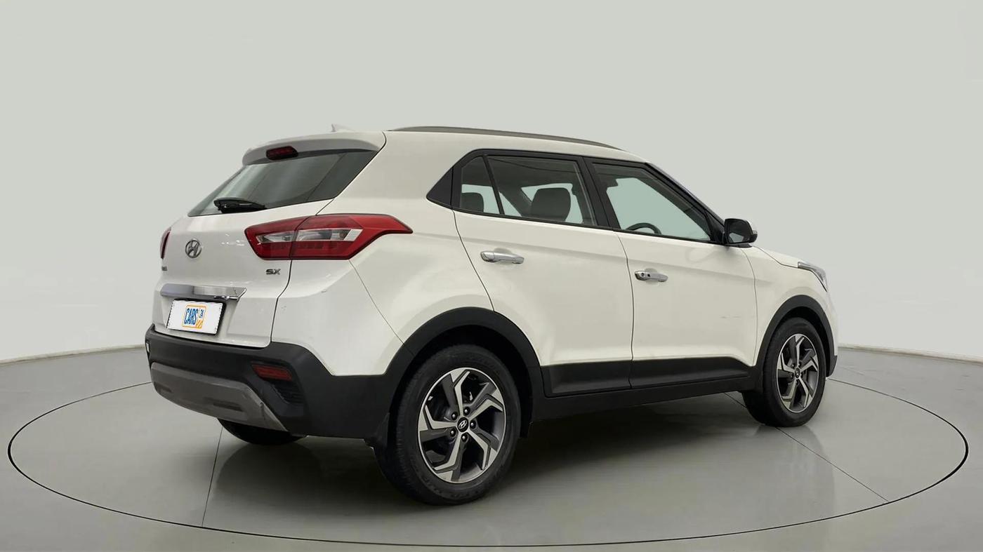 2019 Hyundai Creta SX (O) 1.6 DIESEL, Diesel, Manual, 73,912 km, Right Back Diagonal