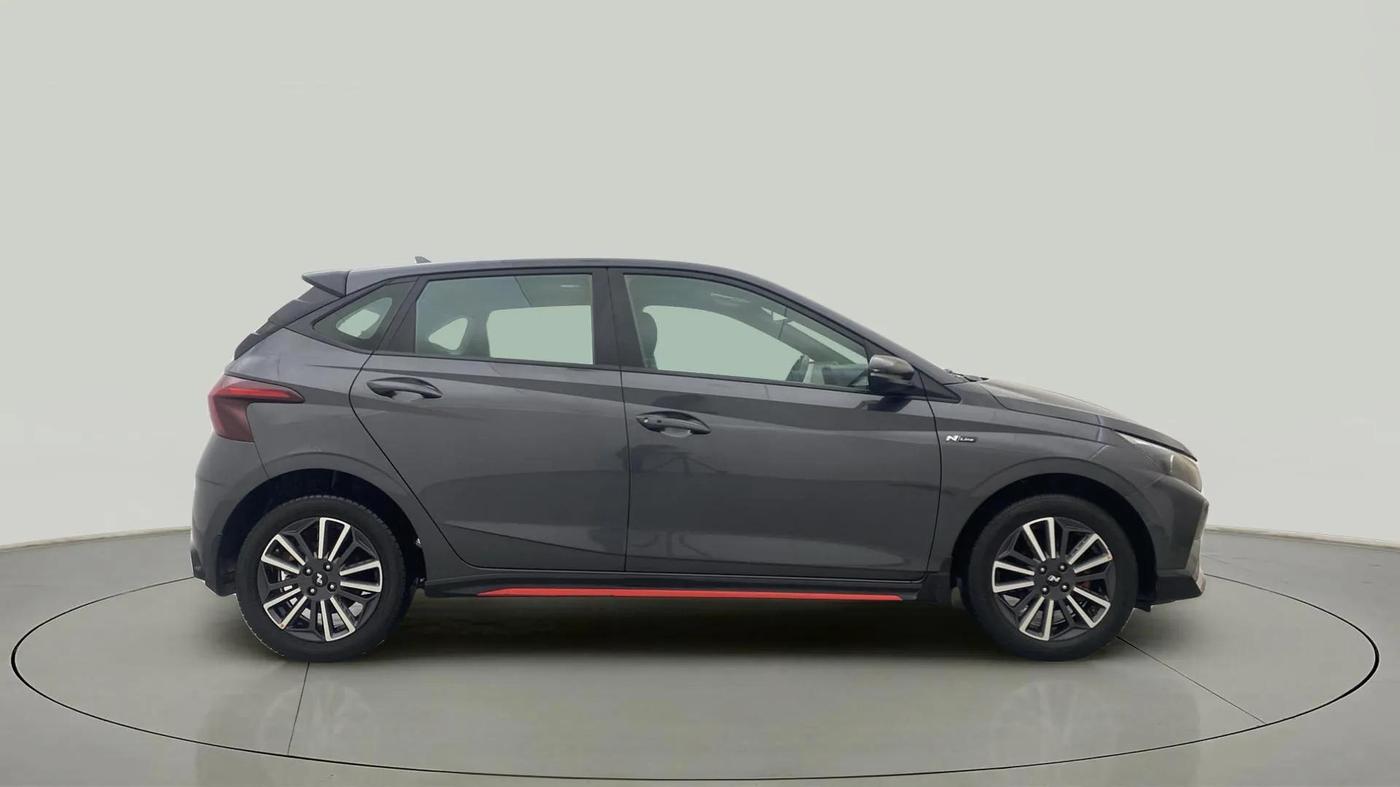 2021 Hyundai NEW I20 N LINE N8 1.0 TURBO GDI IMT, Petrol, Manual, 53,852 km, Right Side View