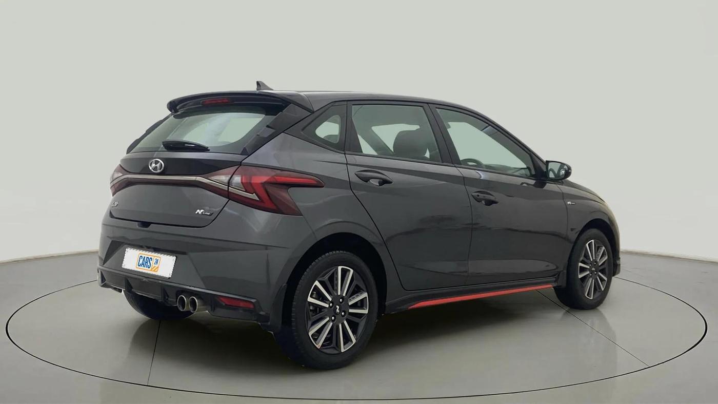 2021 Hyundai NEW I20 N LINE N8 1.0 TURBO GDI IMT, Petrol, Manual, 53,852 km, Right Back Diagonal