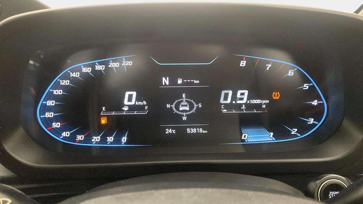 2021 Hyundai NEW I20 N LINE N8 1.0 TURBO GDI IMT, Petrol, Manual, 53,852 km, Odometer Image
