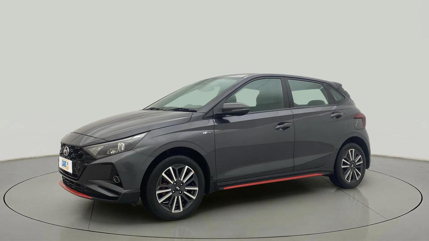 2021 Hyundai NEW I20 N LINE N8 1.0 TURBO GDI IMT, Petrol, Manual, 53,852 km, Left Front Diagonal