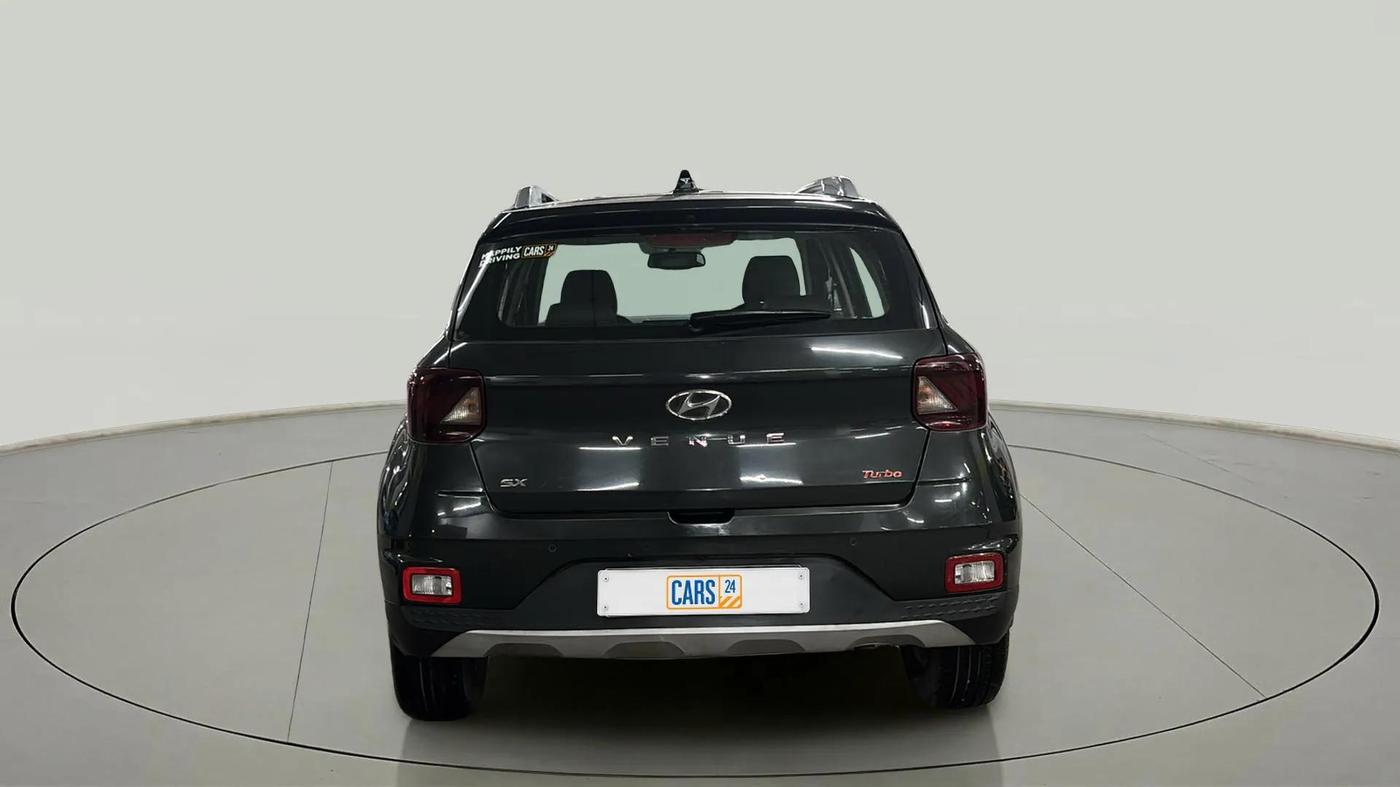 2021 Hyundai VENUE SX 1.0 (O) TURBO IMT, Petrol, Manual, 27,411 km, Back/Rear