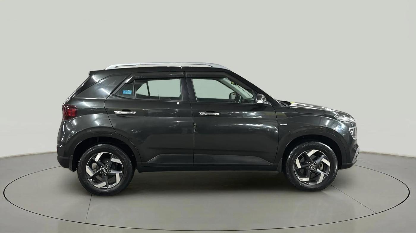 2021 Hyundai VENUE SX 1.0 (O) TURBO IMT, Petrol, Manual, 27,411 km, Right Side View