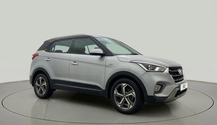 2019 Hyundai Creta SX AT 1.6 PETROL, Petrol, Automatic, 30,086 km, Right Front Diagonal
