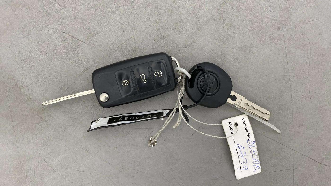 2017 Skoda Rapid STYLE 1.6 MPI AT, Petrol, Automatic, 48,665 km, Key Close Up