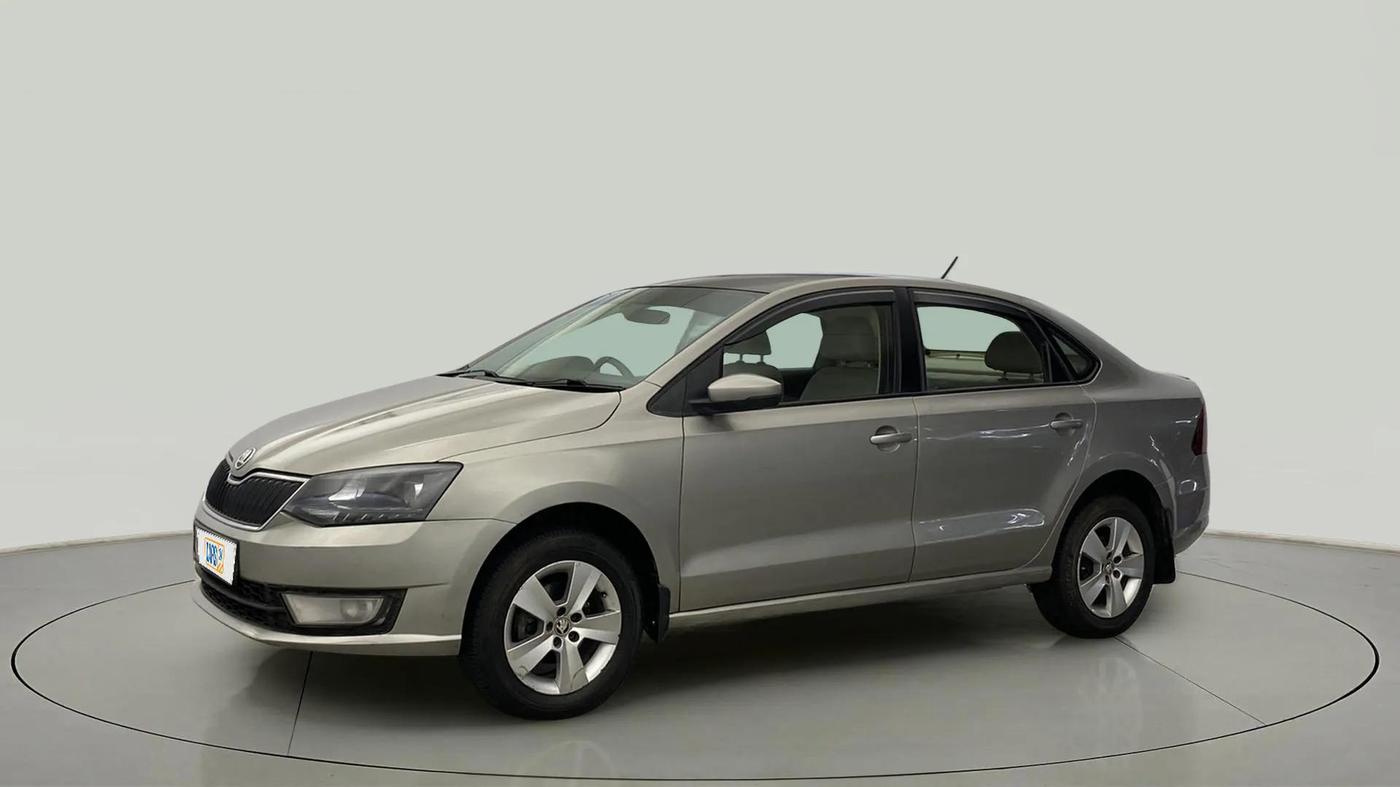 2017 Skoda Rapid STYLE 1.6 MPI AT, Petrol, Automatic, 48,665 km, Left Front Diagonal