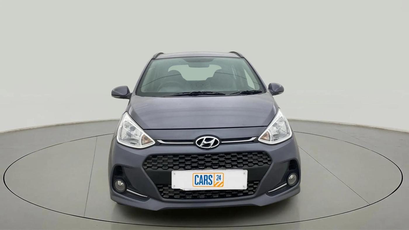 2018 Hyundai Grand i10 SPORTZ AT 1.2 KAPPA VTVT, Petrol, Automatic, 44,664 km, Front