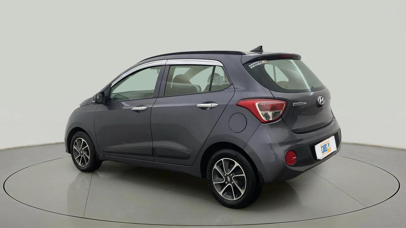 2018 Hyundai Grand i10 SPORTZ AT 1.2 KAPPA VTVT, Petrol, Automatic, 44,664 km, Left Back Diagonal
