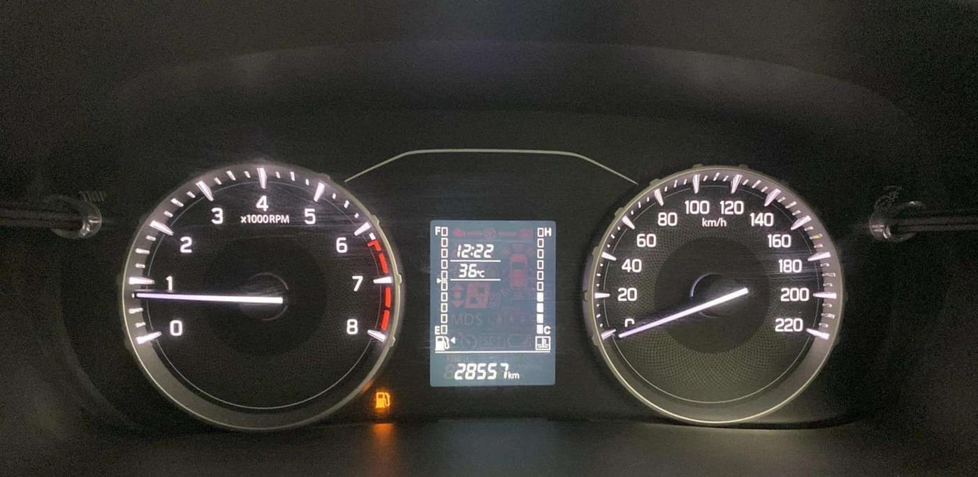 2023 Maruti BREZZA VXI, Petrol, Manual, 28,610 km, Odometer Image