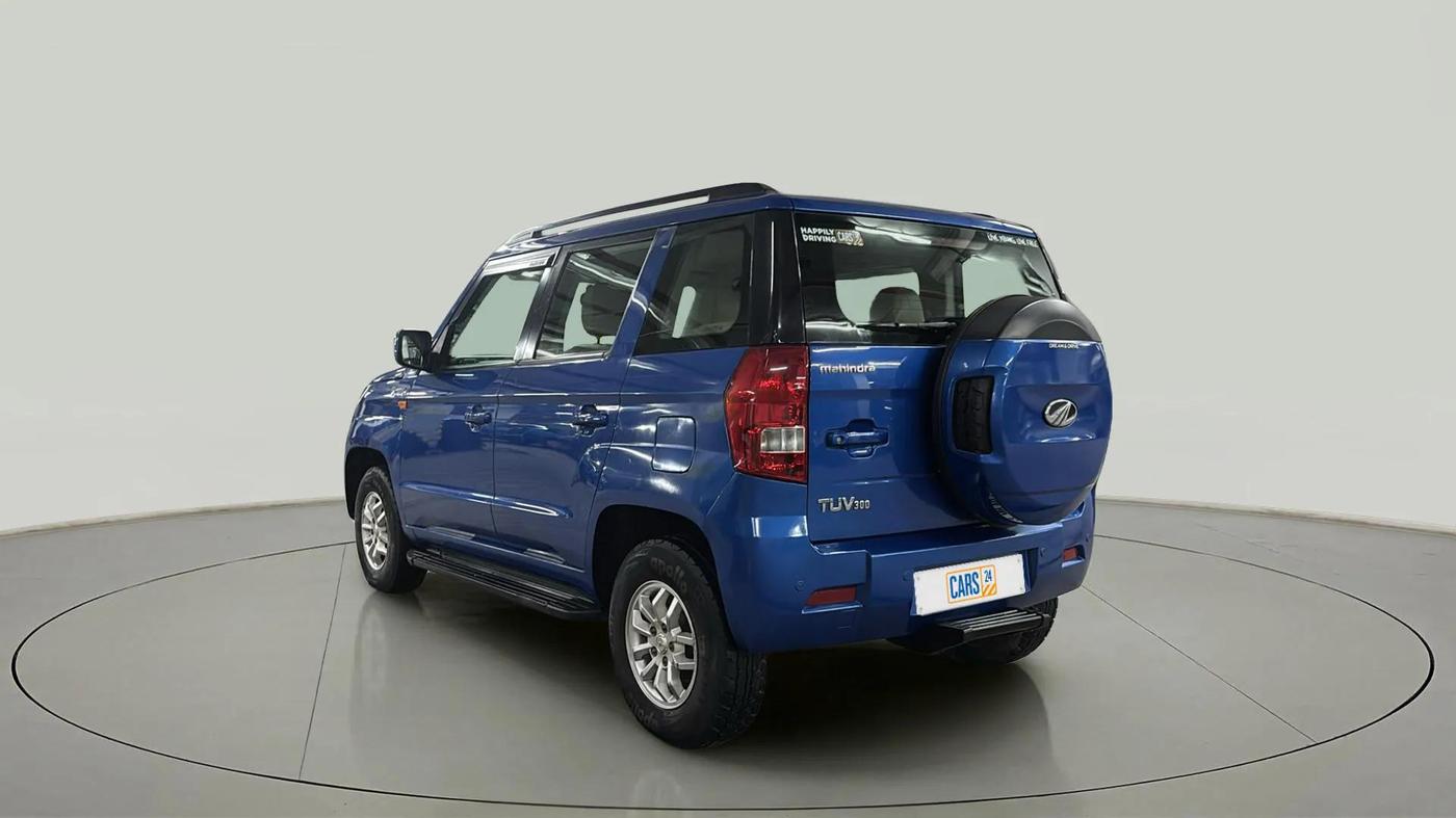2016 Mahindra TUV300 T8, Diesel, Manual, 24,860 km, Left Back Diagonal
