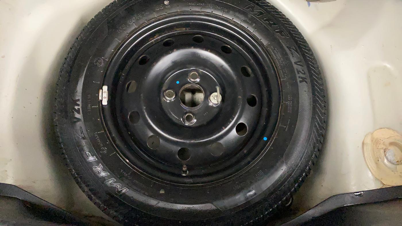 2017 Maruti Swift VXI, Petrol, Manual, 86,848 km, Spare Tyre