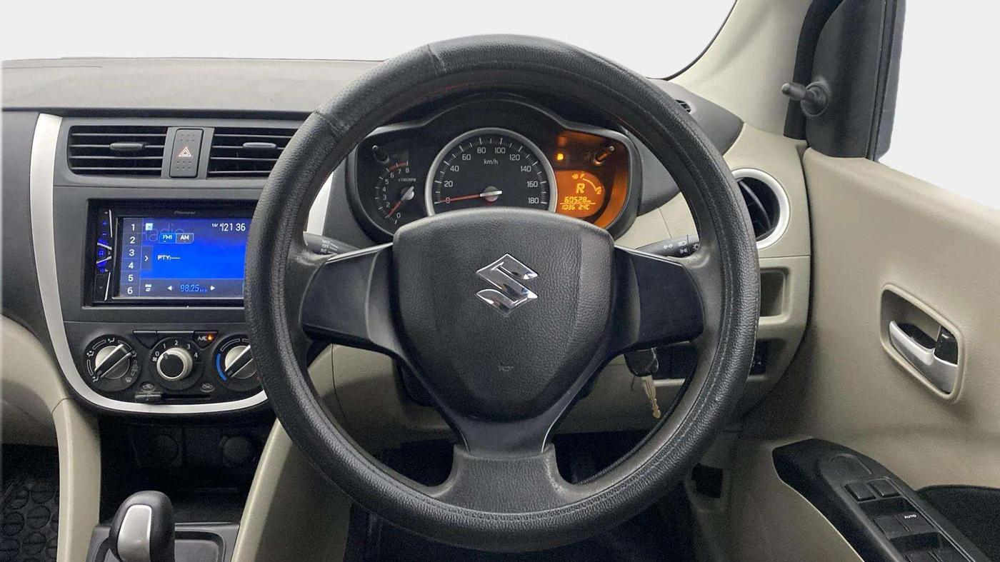 2017 Maruti Celerio VXI AMT, Petrol, Automatic, 60,667 km, Steering Wheel Close Up