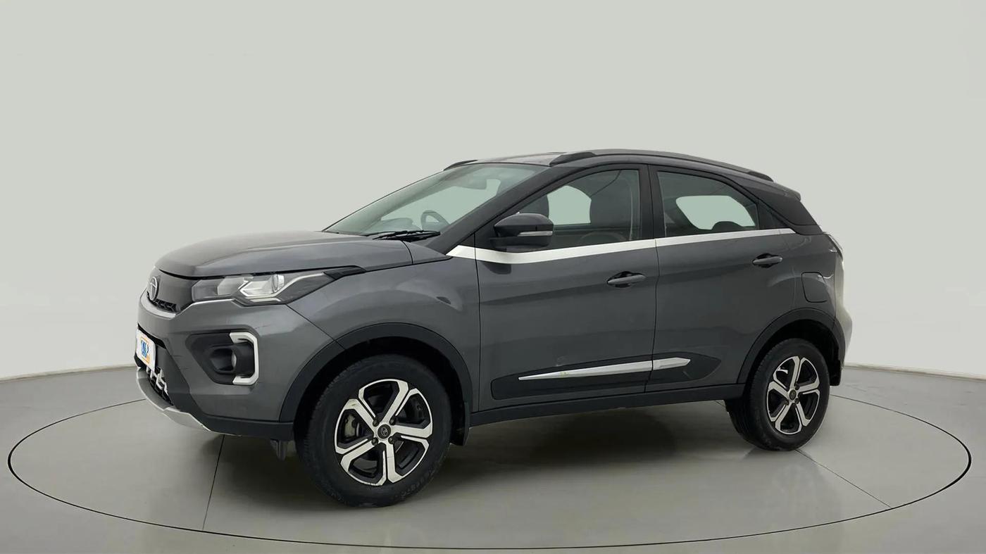 2021 Tata NEXON XZ PLUS PETROL SUNROOF, Petrol, Manual, 37,983 km, Left Front Diagonal