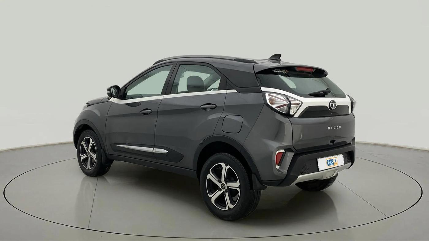 2021 Tata NEXON XZ PLUS PETROL SUNROOF, Petrol, Manual, 37,983 km, Left Back Diagonal