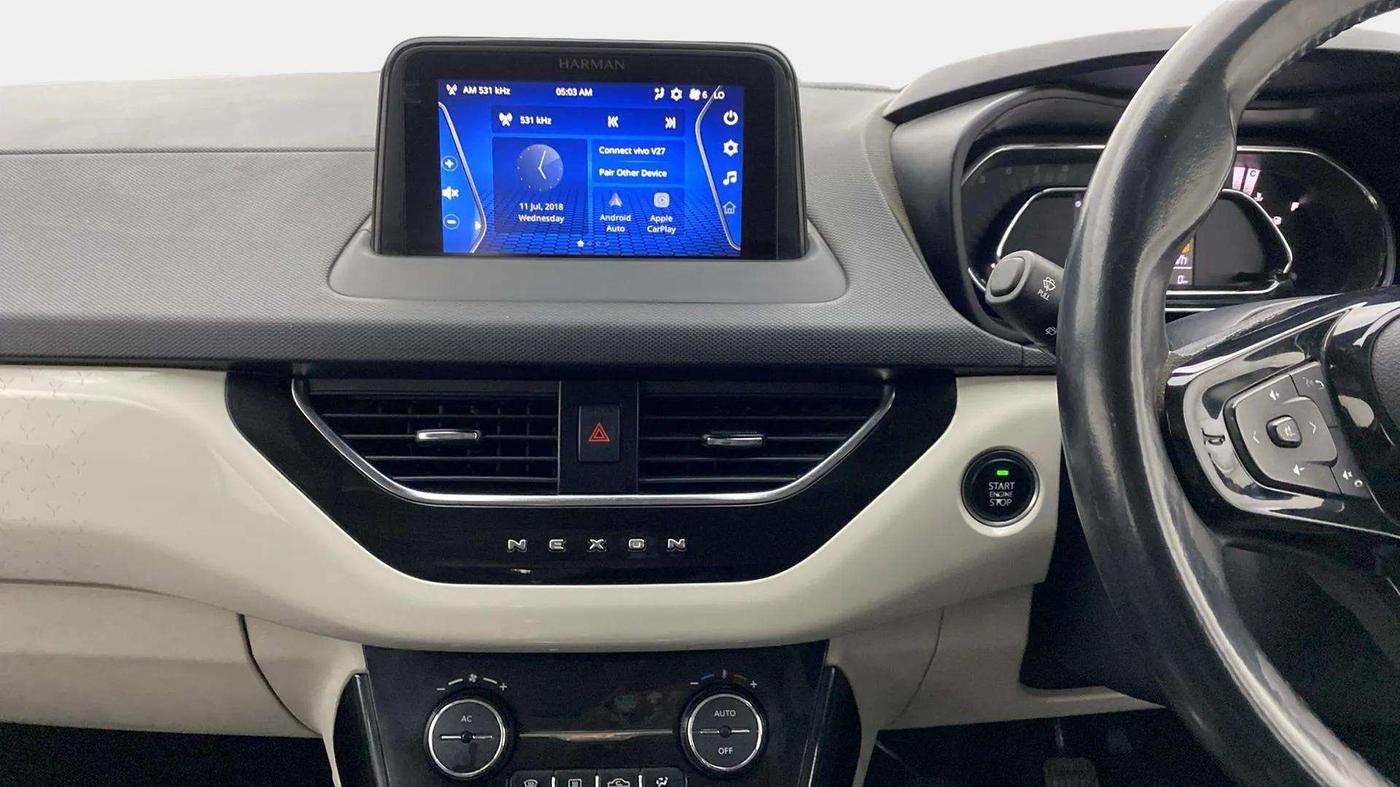 2021 Tata NEXON XZ PLUS PETROL SUNROOF, Petrol, Manual, 37,983 km, Air Conditioner